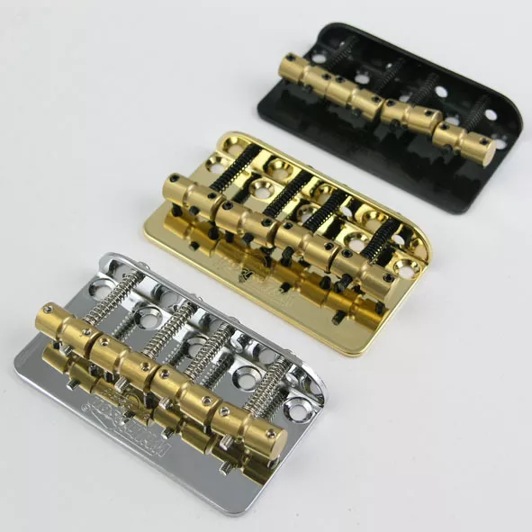 Wilkinson 4-String Bass Bridge With Brass Saddles B56