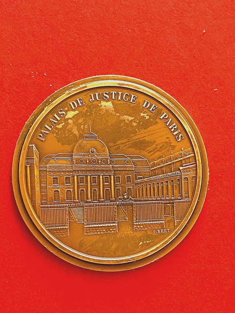 Ancienne Médaille Bronze - Tournoi De Tennis L'Écho De Paris - Chobillon Lordonnois (Collection, France)