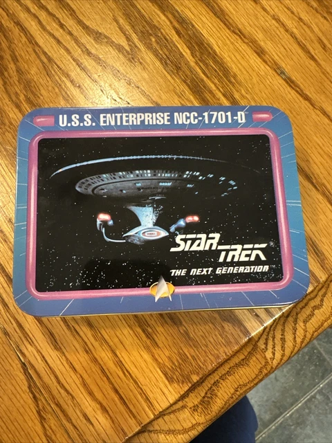 VINTAGE STAR TREK Playing Cards in Tin Box Original Star Trek Cards 1