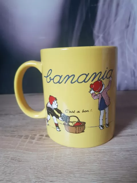 Tasse Mug Publicitaire Banania Chocolat Poudre Lait Déjeuner Goûter Collection