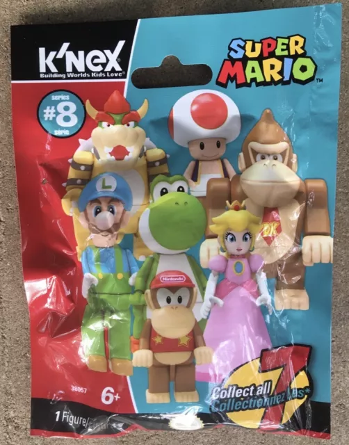 Super Mario Bros. K'Nex Series 8 Blind Figure Pack