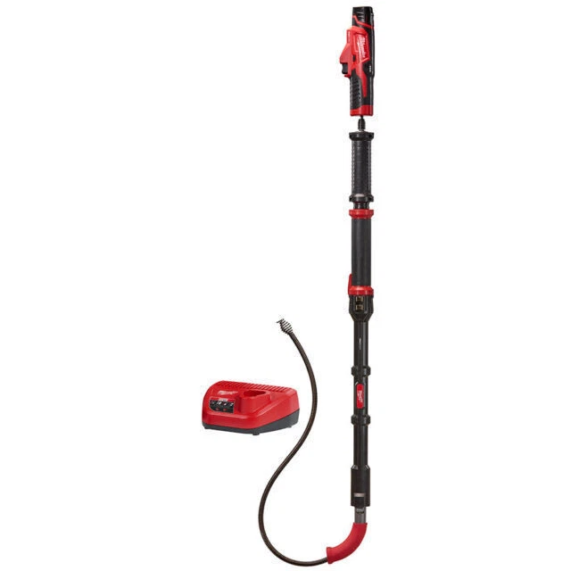 Milwaukee 2576-21 12V M12 Trapsnake Cordless Lithium-Ion 6-ft. Toilet Auger Kit