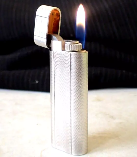 Briquet Ancien - Cartier Must Hermès design  - Lighter Feuerzeug Accendino