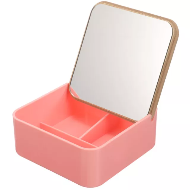 Petit Maquillage Organisateur De Bureau Maquillage Miroir Stand