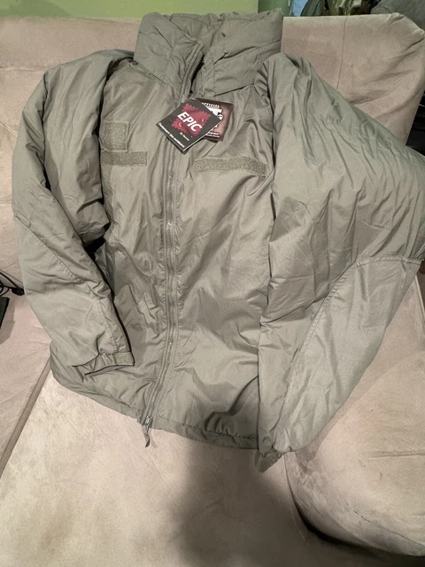 US Mil. Gen 3 Level 7 Primaloft Extreme Cold Weather Parka/jacket Large Reg. new