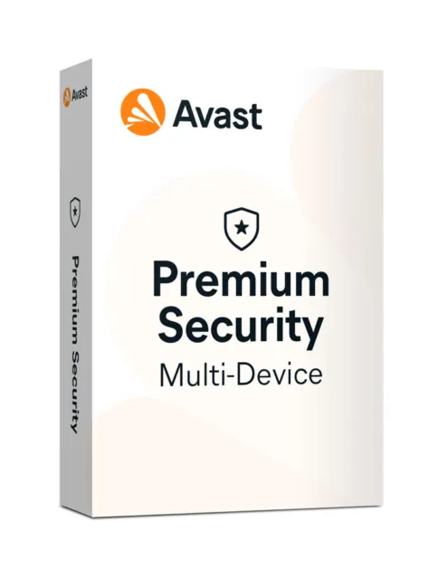 Avast Premium Security 2024 Multi-Device 10 Geräte 1-2-3 Jahre