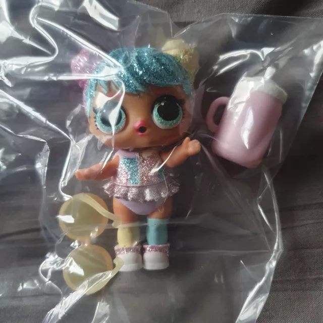 LOL SURPRISE BLING Series Bon Bon Buns Hair Baby Girl Doll w
