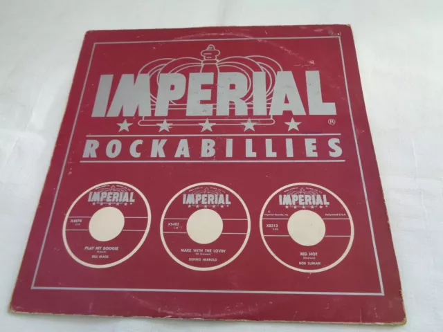 VERSCHIEDENE - Imperial Rockabillies - (United Artists UAS 30101) 1977 ALBUM