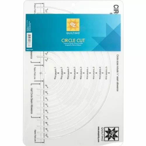 NEW EZ Quilting Easy Circle Cut Acrylic Template Ez Quilting Easy Circ UK Selle