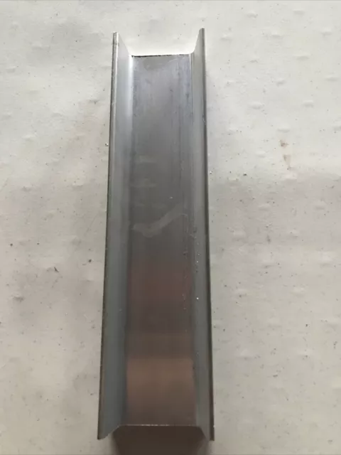 6061 T6 Aluminum Channel 3" x .258" x 1-1/2" x 12” Long