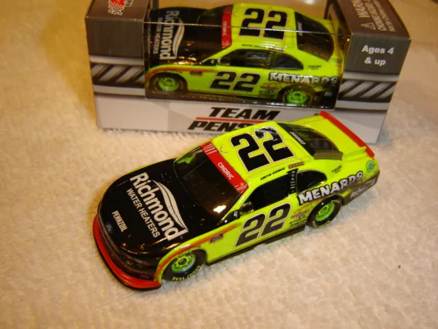 #22 AUSTIN CINDRIC Menards 2020 PHOENIX RACED WIN 1:64 Action Lionel IN STOCK