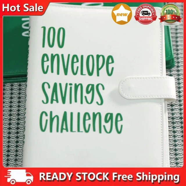 100pcs Budget Binder with Cash Envelopes Budget Planner Book Money Saving Binder