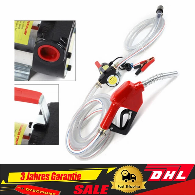 175W 50 L/Min Pompa Diesel Pompa Olio Riscaldatore Autoadescante Con Pistola Automatica 12V