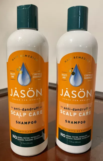 Jason Dandruff Relief Treatment Shampoo, 12 Oz Lot Of 2