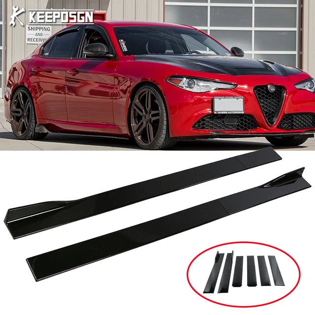 Fts 20-24 Tesla Model Y Sde Skrt Rocker Panel Extenson Lp Matte