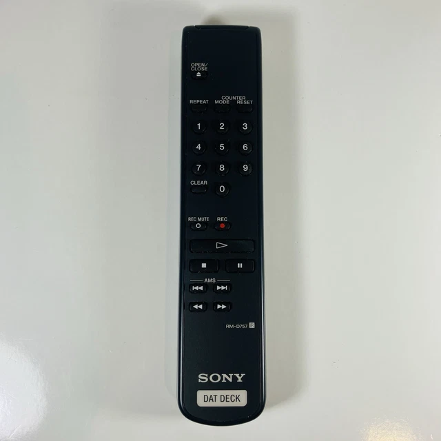 SONY RM-D757 DATリモコン 赤外線確認済み 管理番号03095｜Yahoo