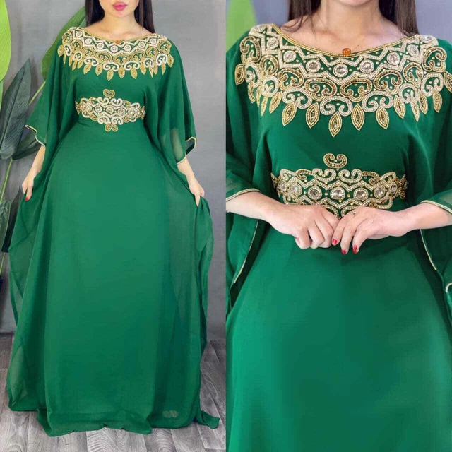 VERKAUF NEUES MAROKKANISCHES Dubai Kaftans Farasha Abaya Kleid Sehr