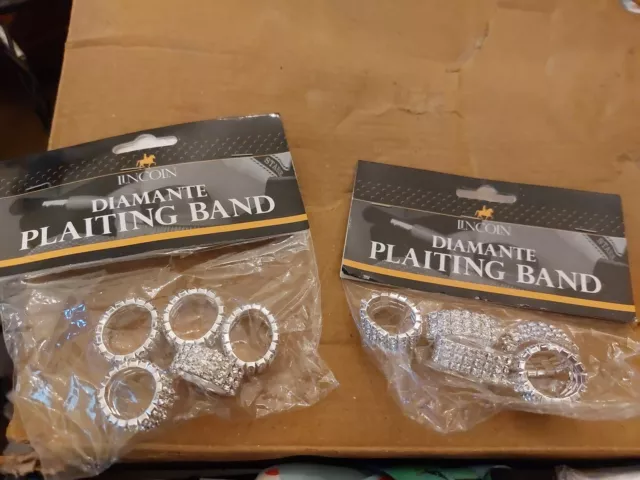 Diamante Plaiting Bands