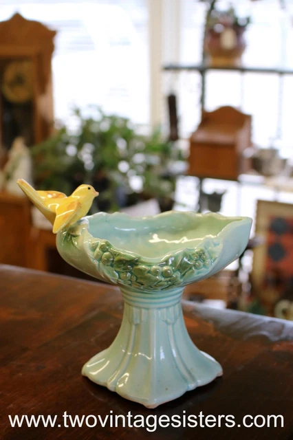 1950S MCCOY BIRD Bath Ceramic Planter $99.99 - PicClick