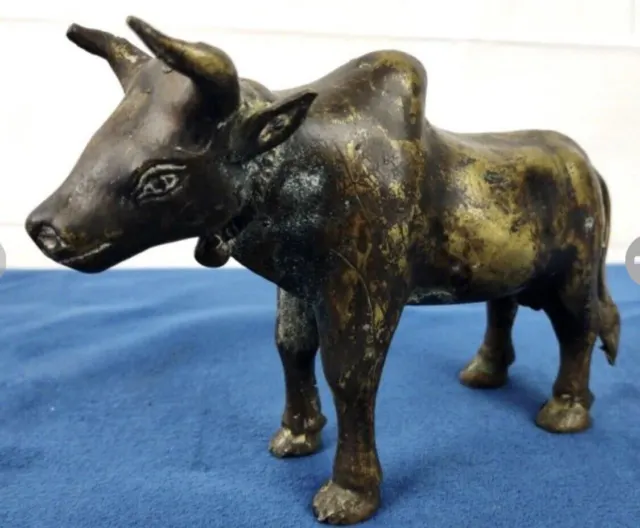 Bronze Brahma Sculpture Large Statue Bull Hot Cast Stock Market Figure Art Hindu
