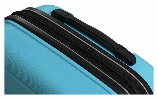 IT LUGGAGE ASTEROID Expandable 4 Wheel Hard Cabin Suitcase Blue