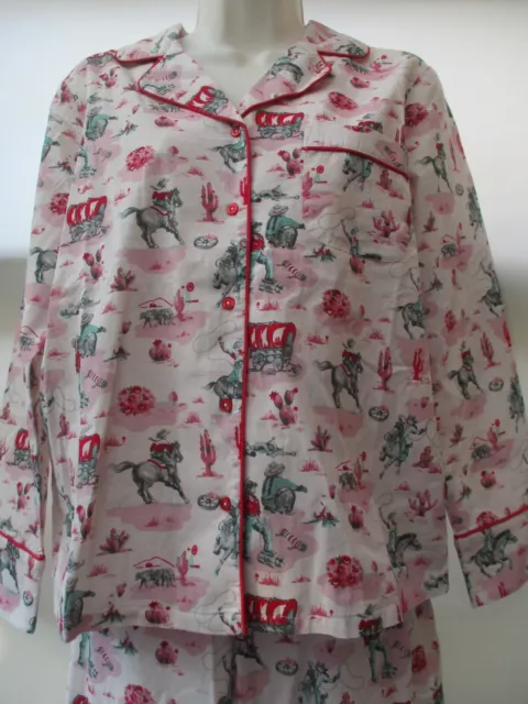 Cath Kidston Cowgirl Pyjama Set Size Xs Ladies New With Tags