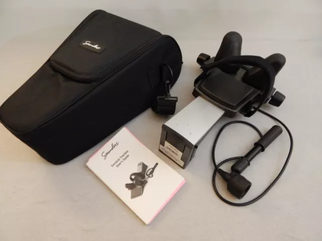 Saunders Cervical Home Traction Device with Carrying Case & owners manual