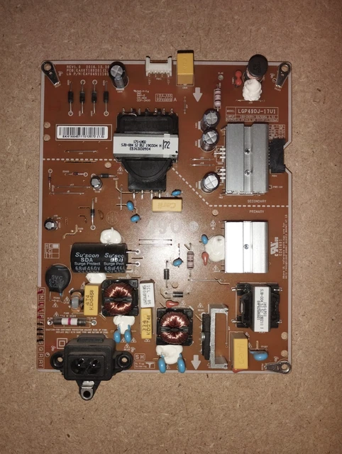 Carte D'alimentation (PSU) Pour TV LG – Réf EAX67149601 / EAY64470003, Pour OLED65W7V