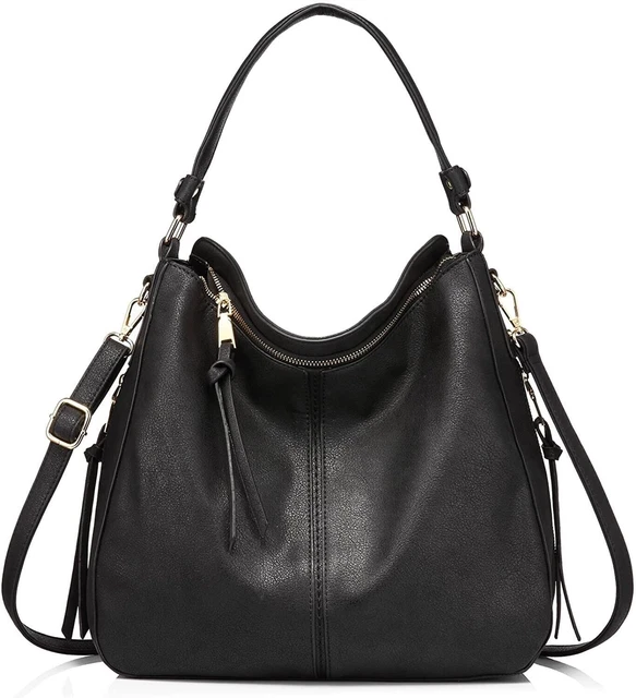 Mujeres Bolsos Hombro Hobo Bolsa Bolso Con Largo Tira, 32L X 13B X 30HCM
