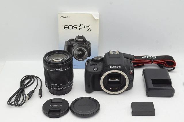 CANON EOS KISS X7 / Rebel SL1 / 100D Camera Black w/ EF-S 18 CANON EOS KISS X7 / Rebel SL1 / 100D Camera Black w/ EF-S 18