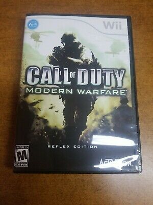 Call of Duty: Modern Warfare -- Reflex Edition (Nintendo Wii, 2009)(Tested)