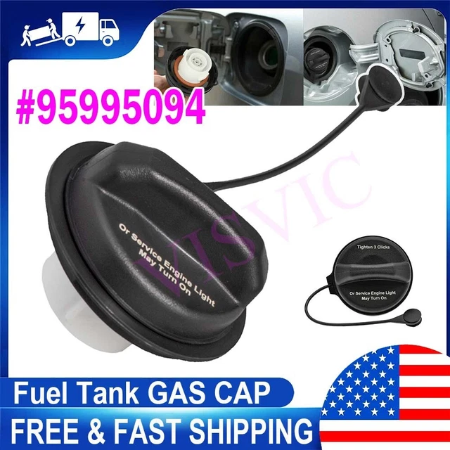 OEM 95995094 Fuel Tank Gas Cap with Tether for Chevy GMC Buick Pontiac New