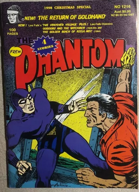 THE PHANTOM #1216 (1998) Australian Comic Book Frew Publications VG+/FINE-