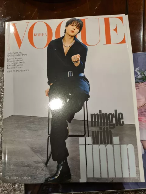 BTS Member Jimin Covers Vogue Korea April 2023 Issue