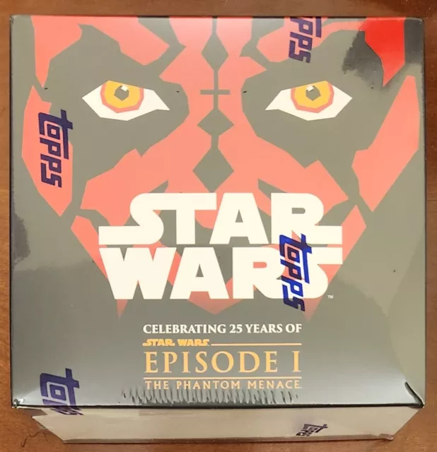 2024 Star Wars Chrome Sapphire Edition Sealed Hobby Box - IN HAND