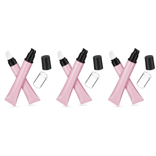 6 PCS SQUEEZE Tube Empty Cosmetics Tubes Makeup Squeeze Bottles