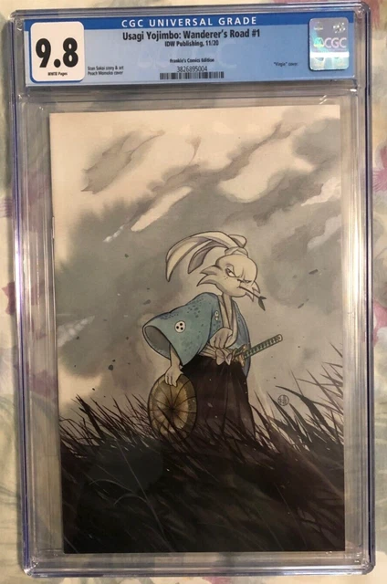 Usagi Yojimbo Wanders Road 1 CGC 9.8 White Pages - Virgin Variant