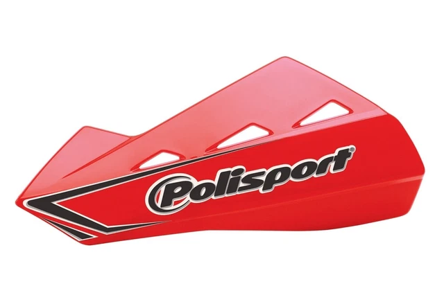 Handprotektoren Handschützer Polisport MX QWEST mit Fixierung rot