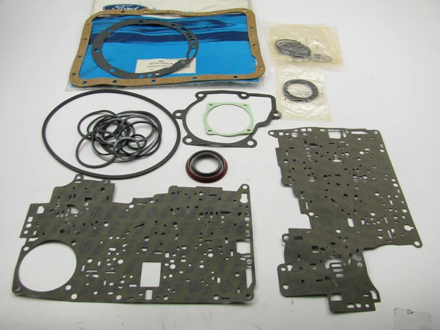 NEW - OEM Ford E7TZ-7153-A Automatic Transmission Gasket & Seal Kit 1985-89 A4LD