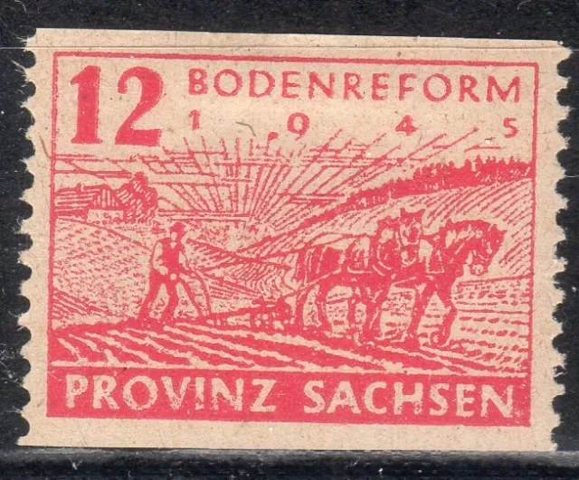 SBZ Provinz Sachsen 86 wa C * PF IV Wimpel am Sonnenstrahl