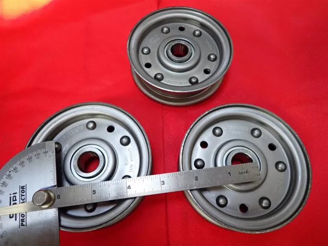 King Kutter FM 4” Idler Pulleys 164090 - SET of 3 - Also Fits CountyLine®