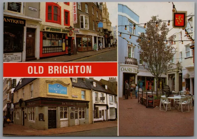 Old Brighton East Sussex, England Postcard Unposted