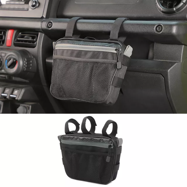 Car Co-Pilot Handle Storage Bag for Jimny 19+ Jeep Wrangler TJ JK JL JT Renegade