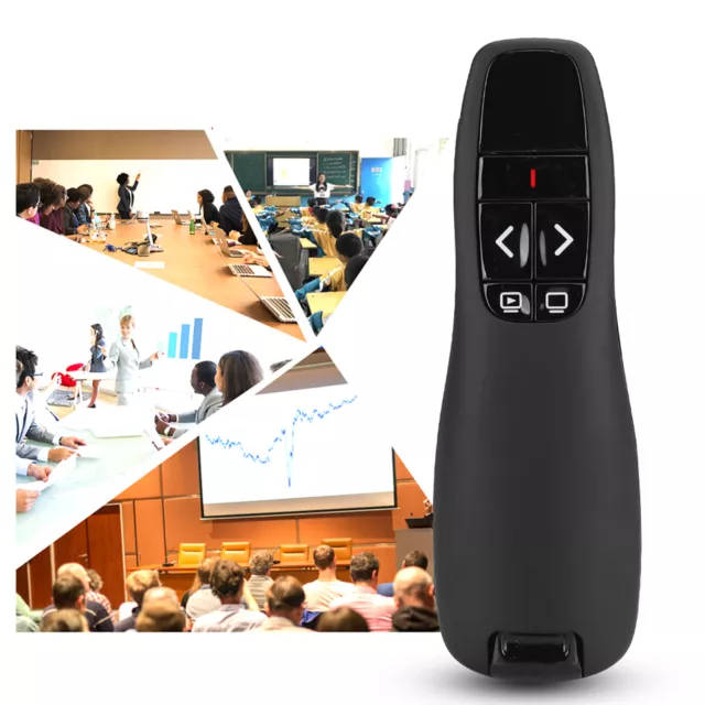 Professional Wireless R400 Receiver PPT Presenter Red Pointer fr PC Presentation