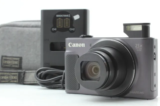【Near MINT in Case】Canon PowerShot SX620 HS 20.2 MP Digital Camera From JAPAN