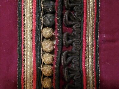 Antique Macedonian traditional  Hand Woven wool jacket rare