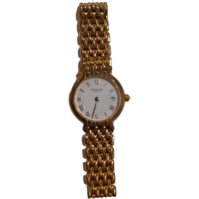 RAYMOND WEIL LADIES Gold plated Quartz Watch 5349 12.75 PicClick UK