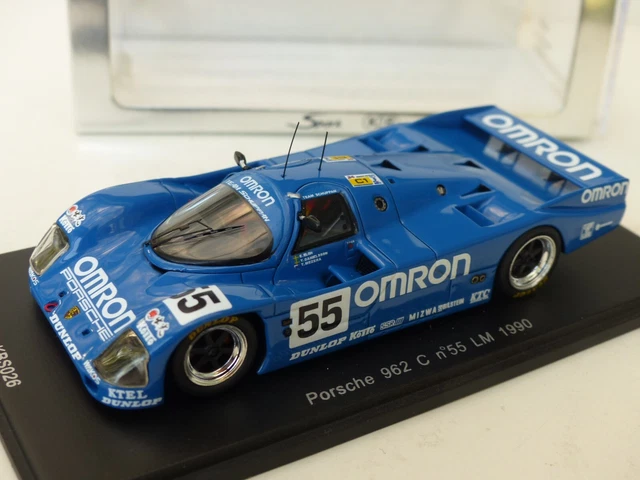 Porsche 962C 55 24 Heures du Mans 1986 Spark S7510