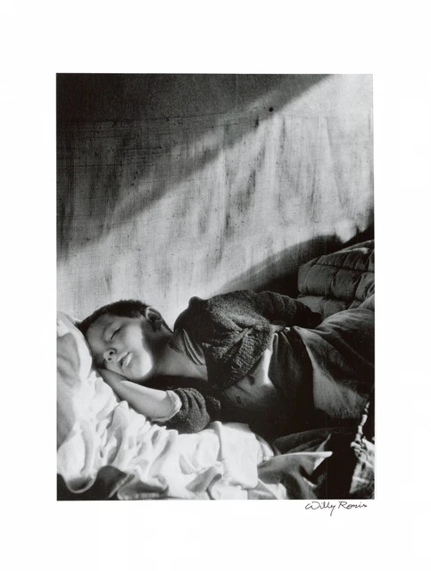 Tirage Argentique Willy Ronis 'La Chevelure' - Format 30x24 Cm, Circa 1980, Original