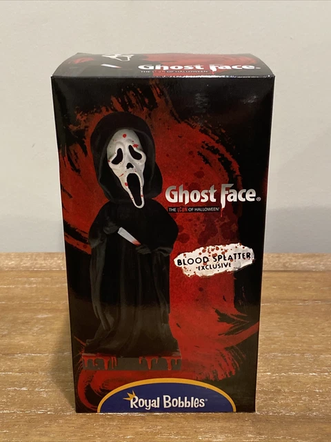 SCREAM HALLOWEEN HORROR NECA Royal Bobbles Ghostface Blood Splatter Exclusive LE 2